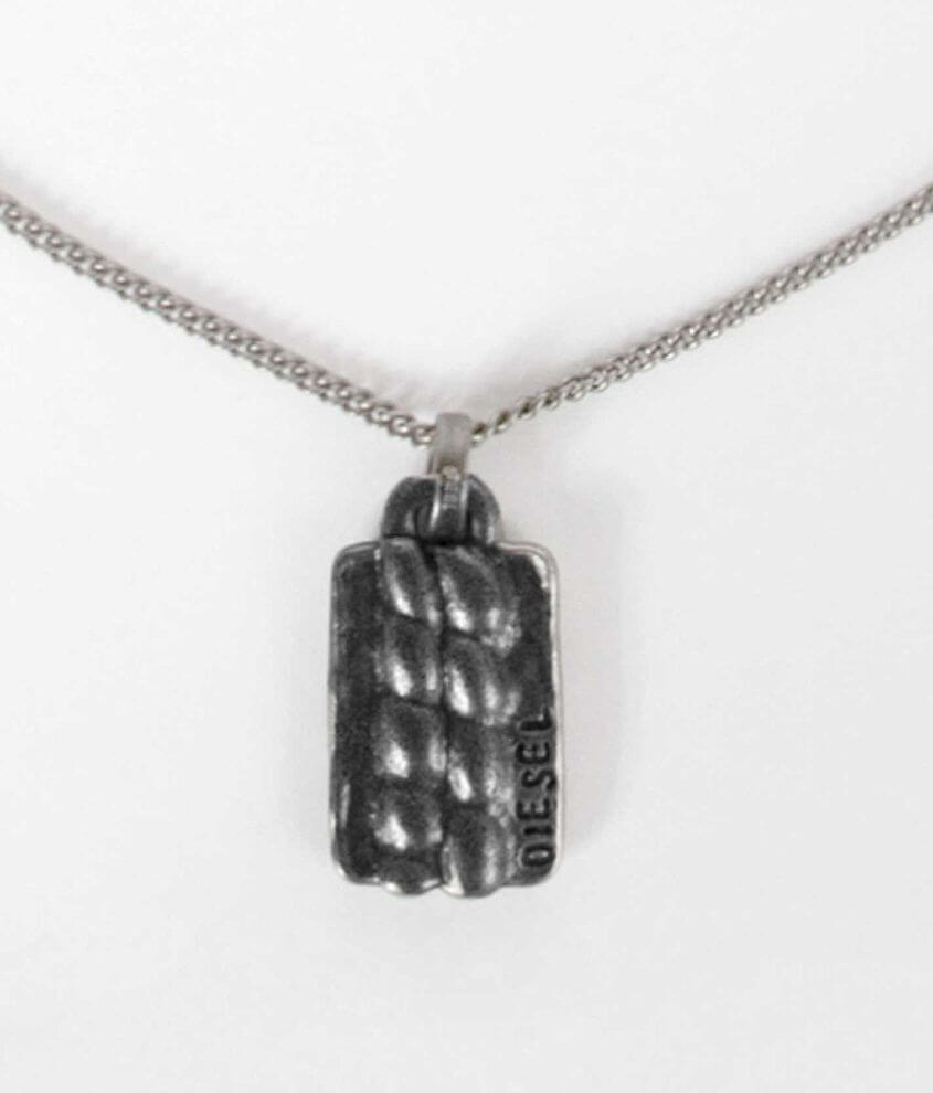 Diesel Steel Necklace front view