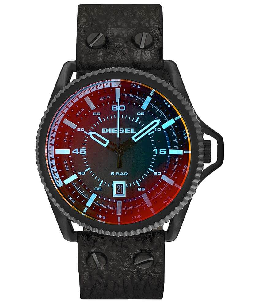 Diesel Rollcage Watch - Men's Watches in Black | Buckle