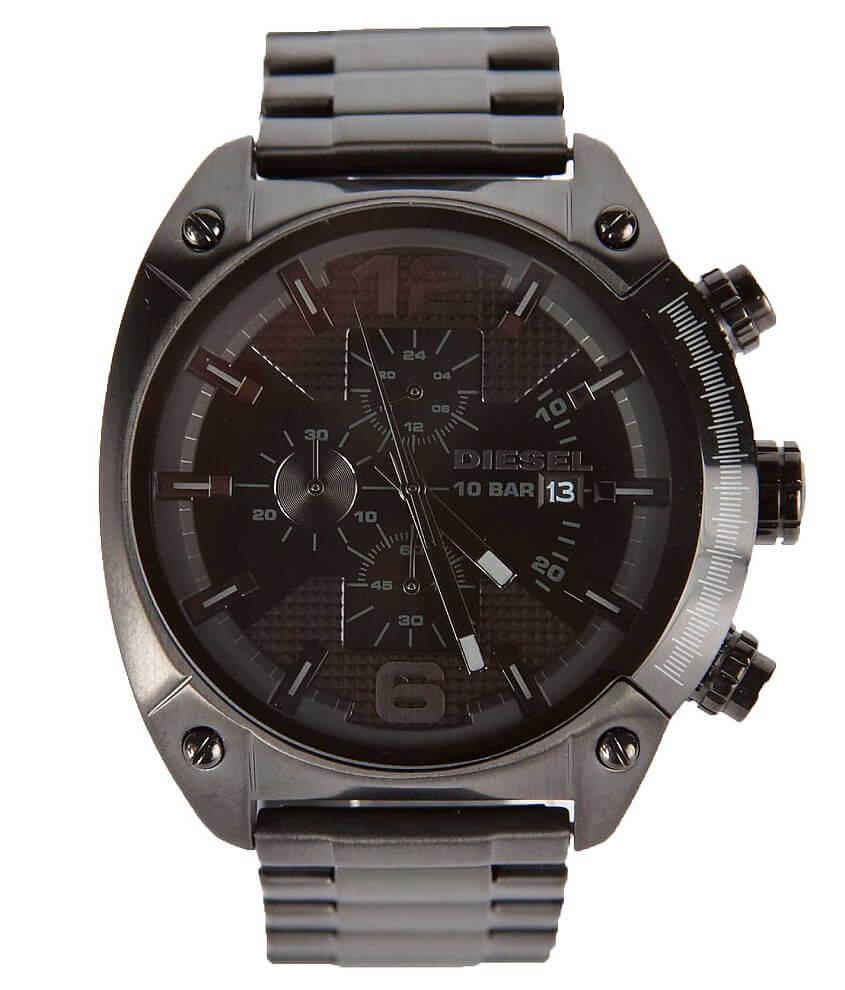 Diesel Overflow Watch front view