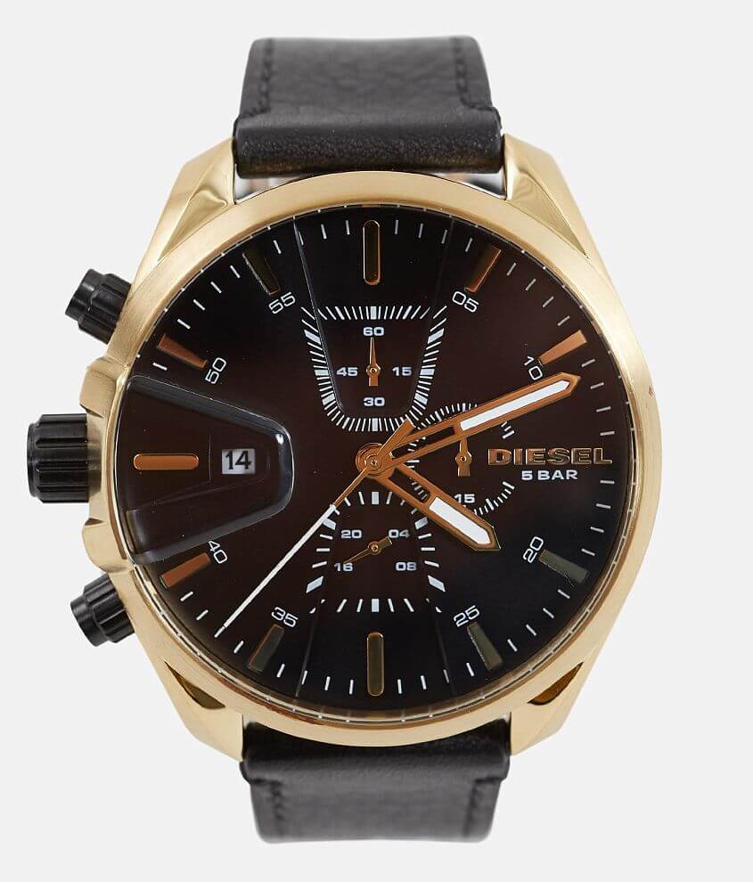 Gold Watch Diesel Ms9 Men's Watch New]Diesel MS9 CHRONO Men's