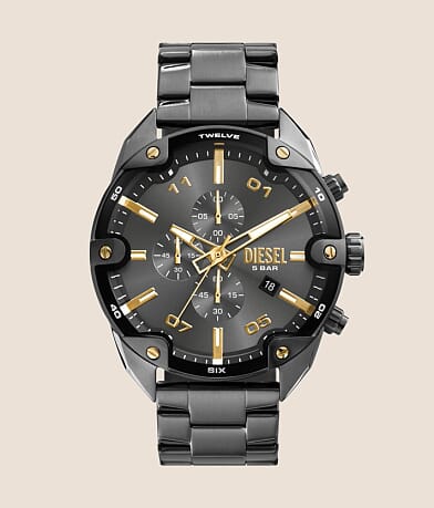 Diesel Spiked Watch front view