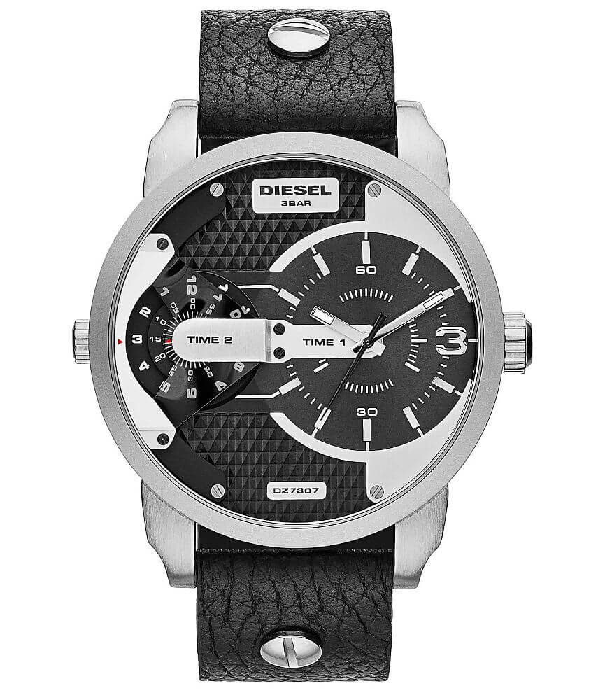 Diesel Mini Daddy Watch - Men's Watches in Black | Buckle