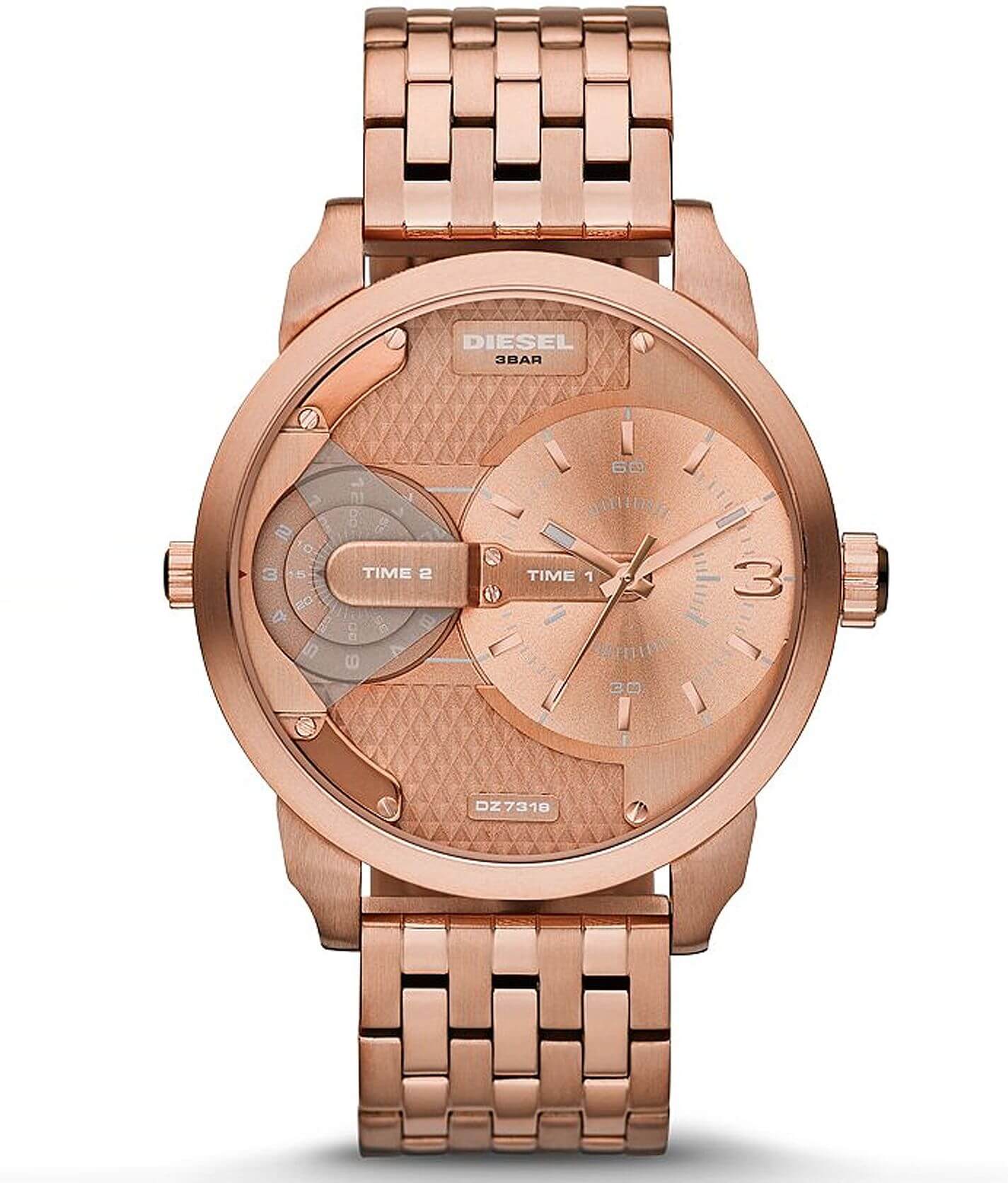 Diesel Mini Daddy Watch - Women's Watches in Rose Gold | Buckle