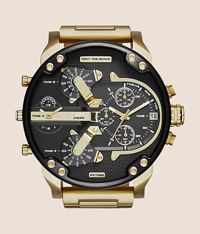 Diesel Mr. Daddy Watch front view