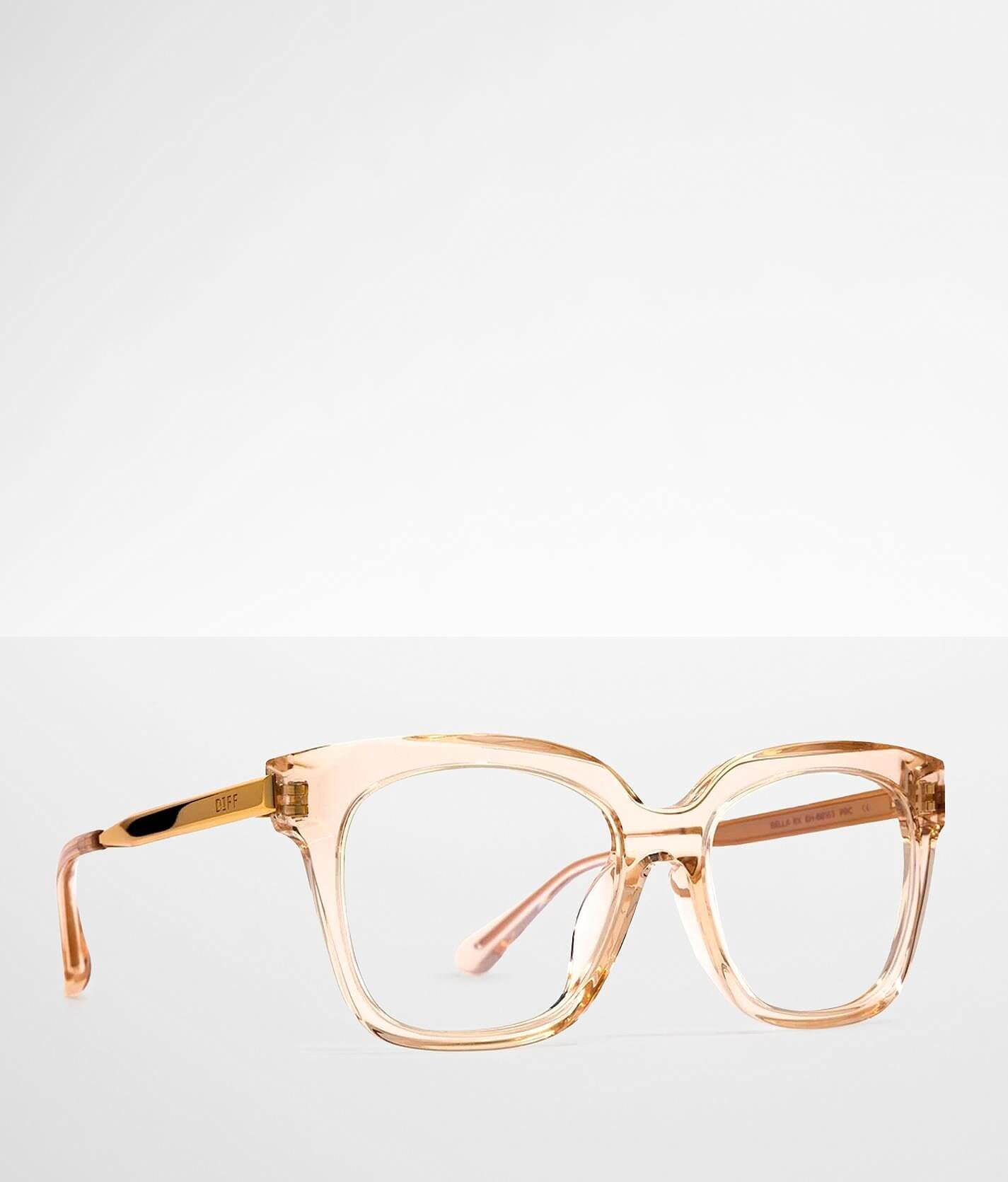 DIFF Miller Bluelight Glasses Light Pink Crystal NWT Candra Blue Light Glasses - Reader - Unmagnified - Pink  main image 2