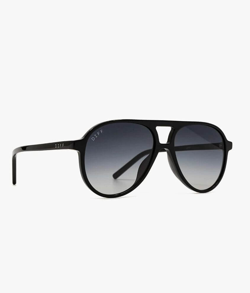 DIFF Eyewear Jett Aviator Sunglasses front view