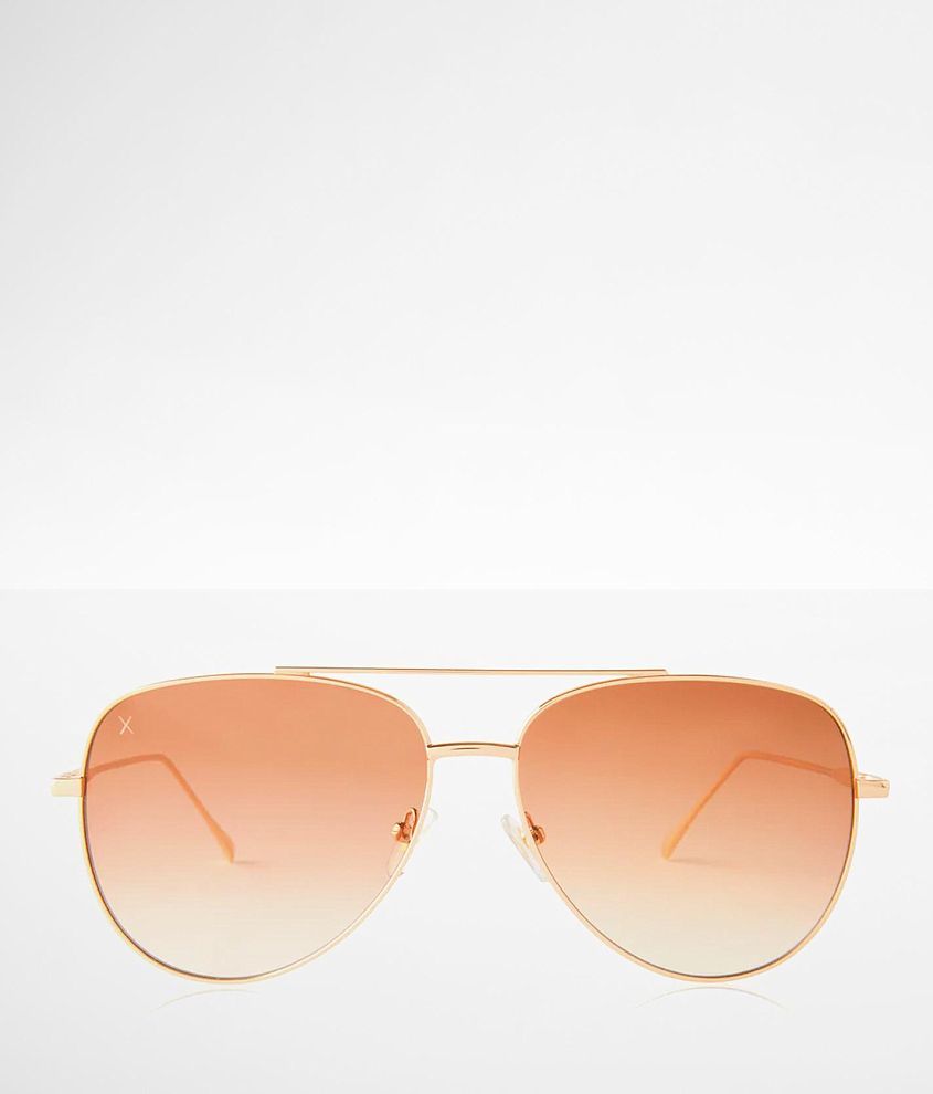 dime. Venice Aviator Sunglasses front view