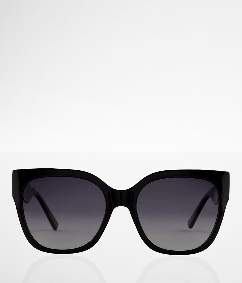 dime. Mikayla Jane Go Getter Polarized Sunglasses front view