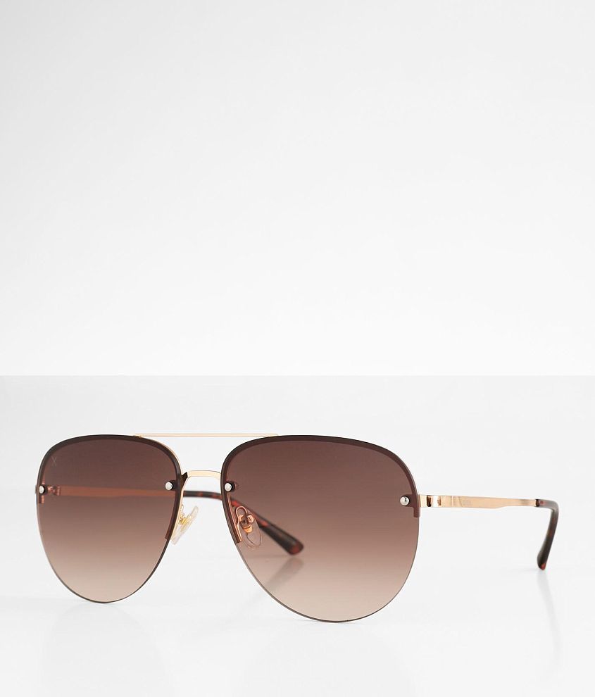 dime. Cienega Aviator Polarized Sunglasses - Women's Sunglasses ...