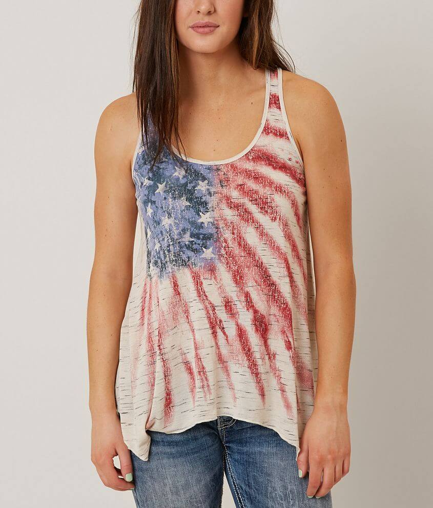 Daytrip Flag Tank Top front view