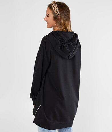 BKE Oversized Tunic Hoodie back view