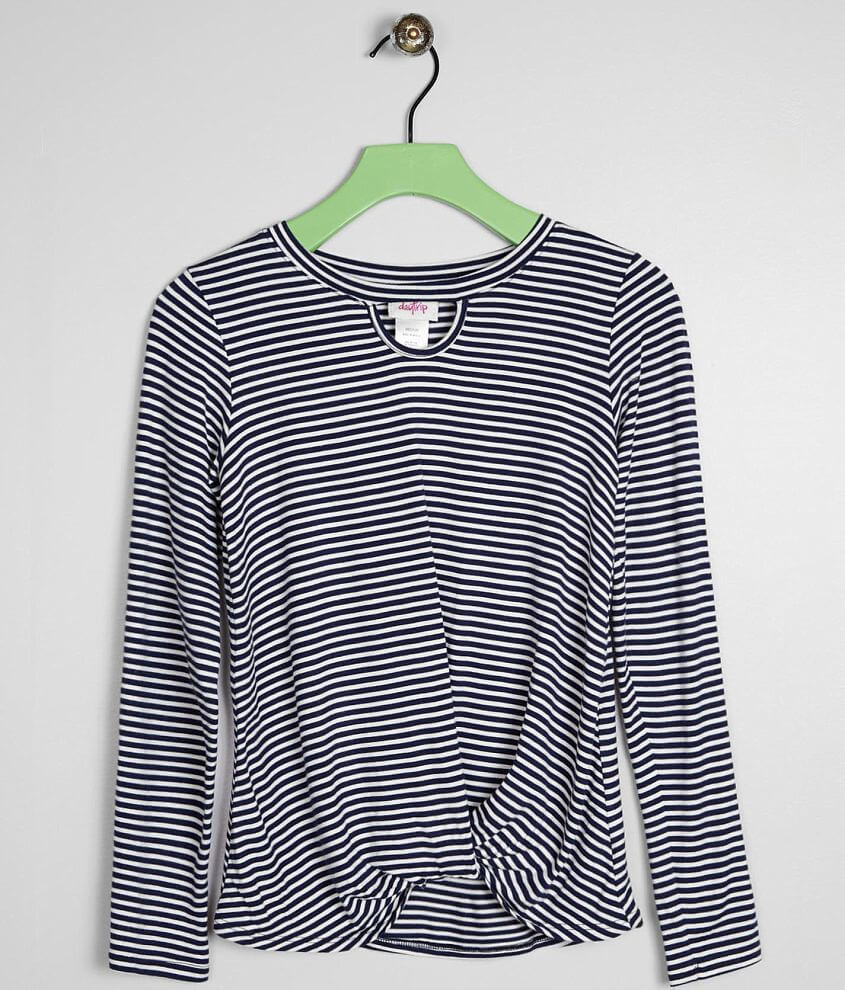 Girls - Daytrip Twisted Hem Top front view