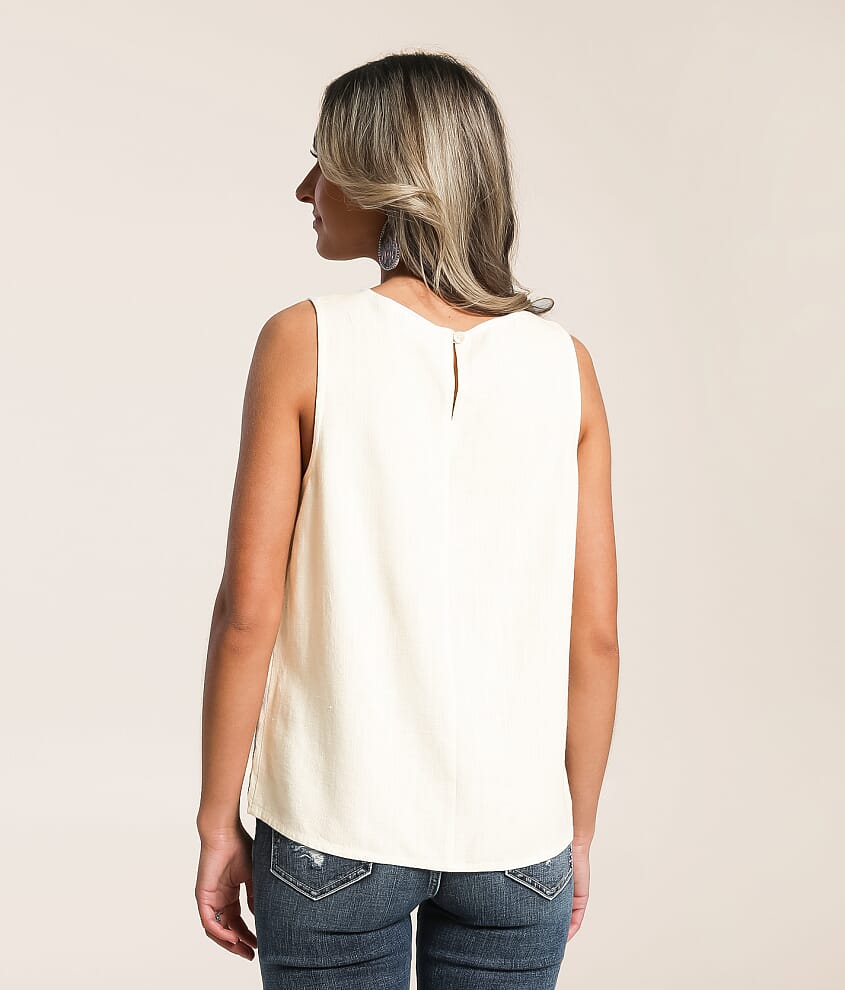 Embroidered Tank Top - thumbnail 2