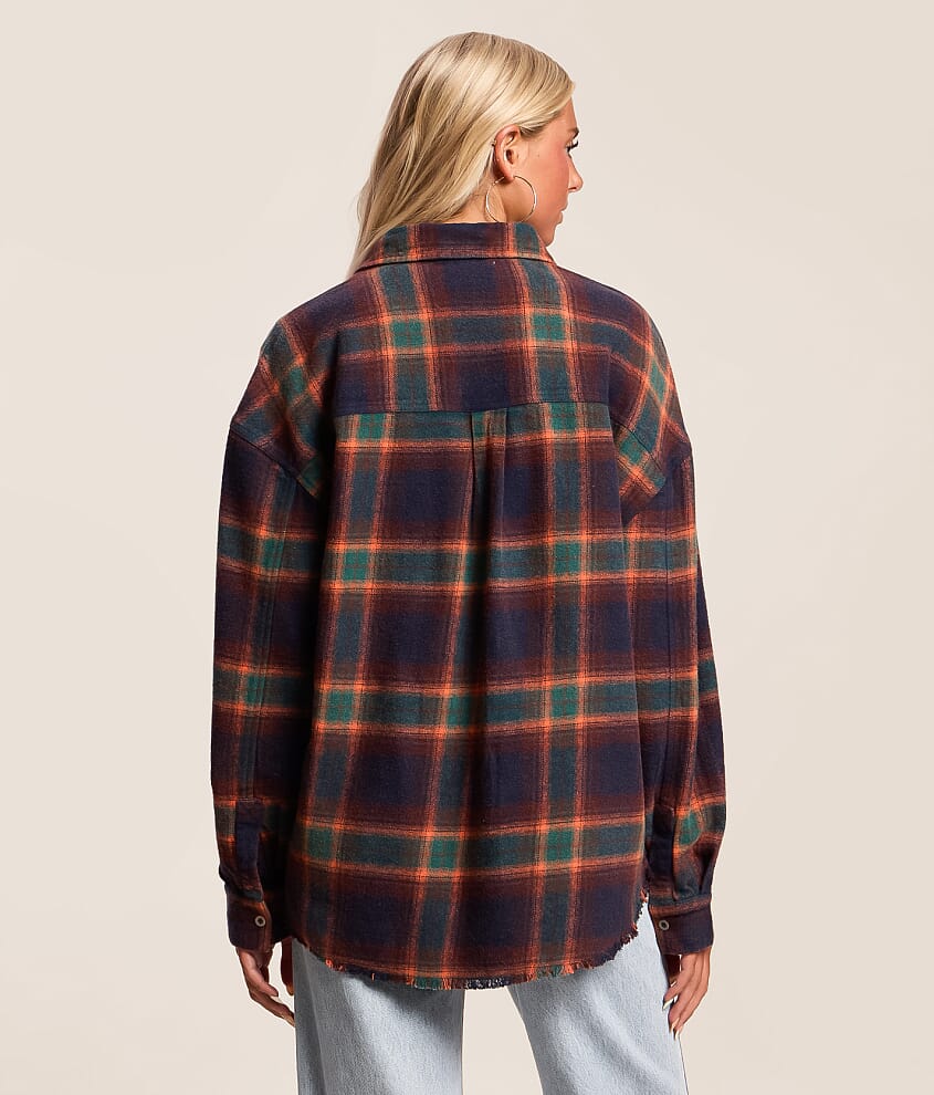 Plaid Boyfriend Shirt - thumbnail 3