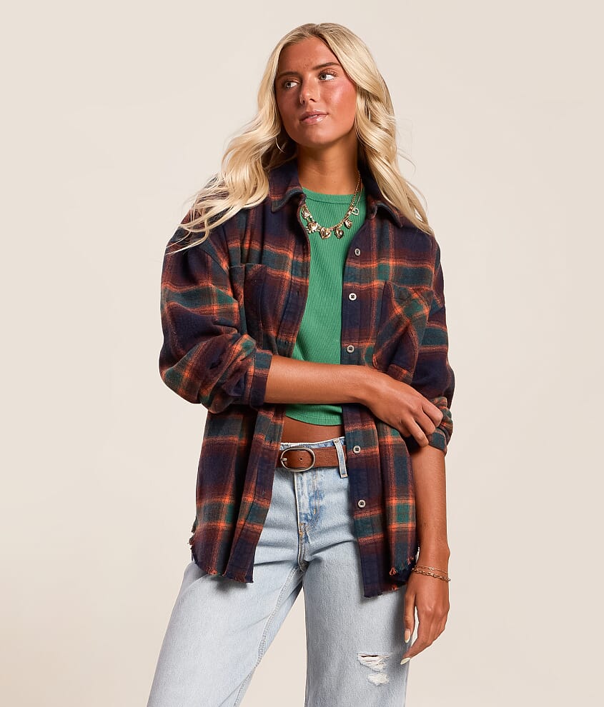 Plaid Boyfriend Shirt