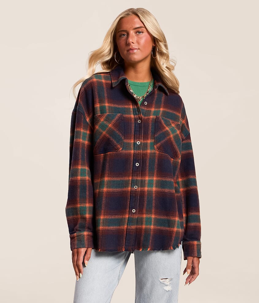 Plaid Boyfriend Shirt