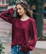 トップス andmary Willow line tops Willow & Root Embroidered Top - Women's Shirts & Blouses in