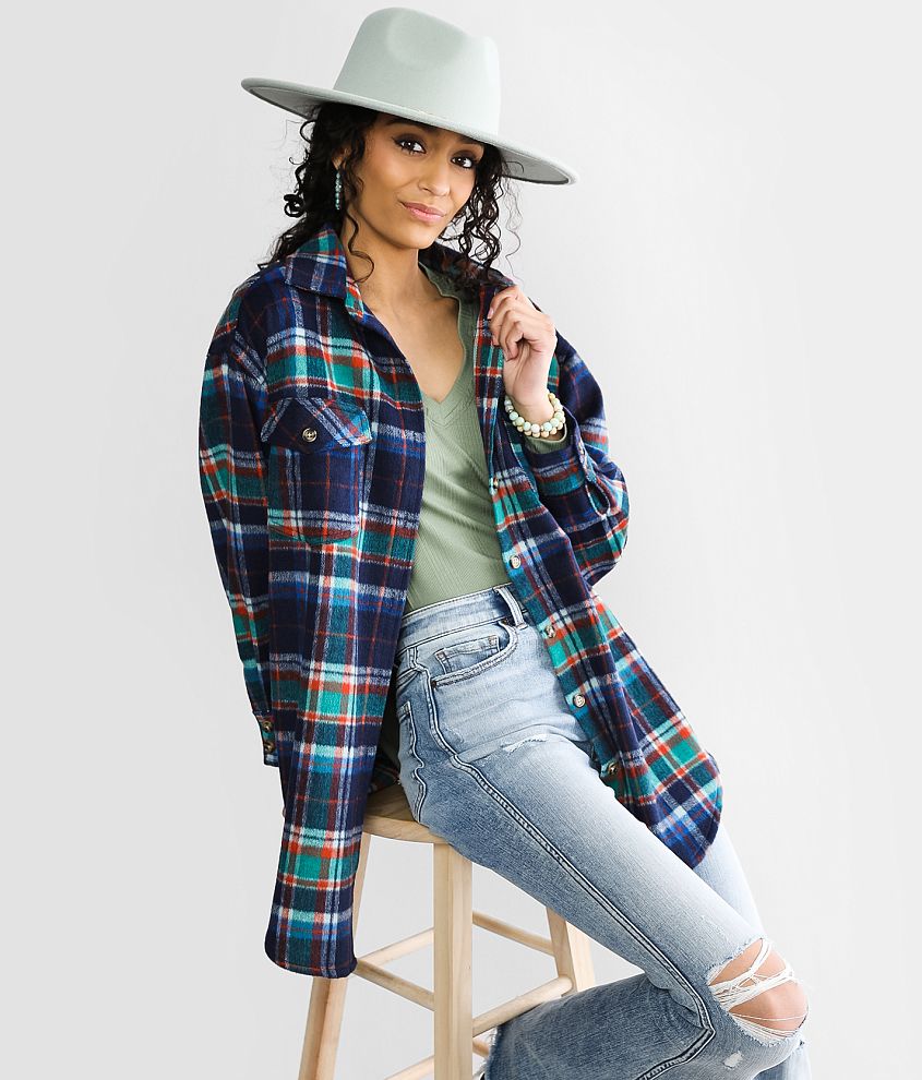 Women's Flannel & Plaid Shirts