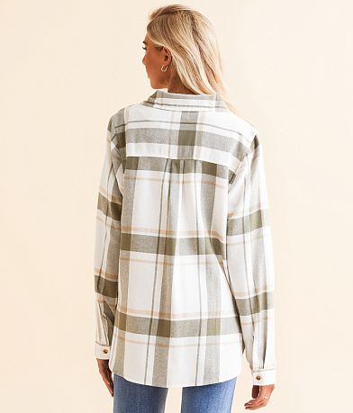 BKE Flannel Shirt BACK