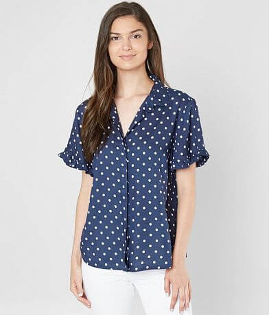 Willow &amp; Root Polka Dot Blouse MISC_DETAIL_1