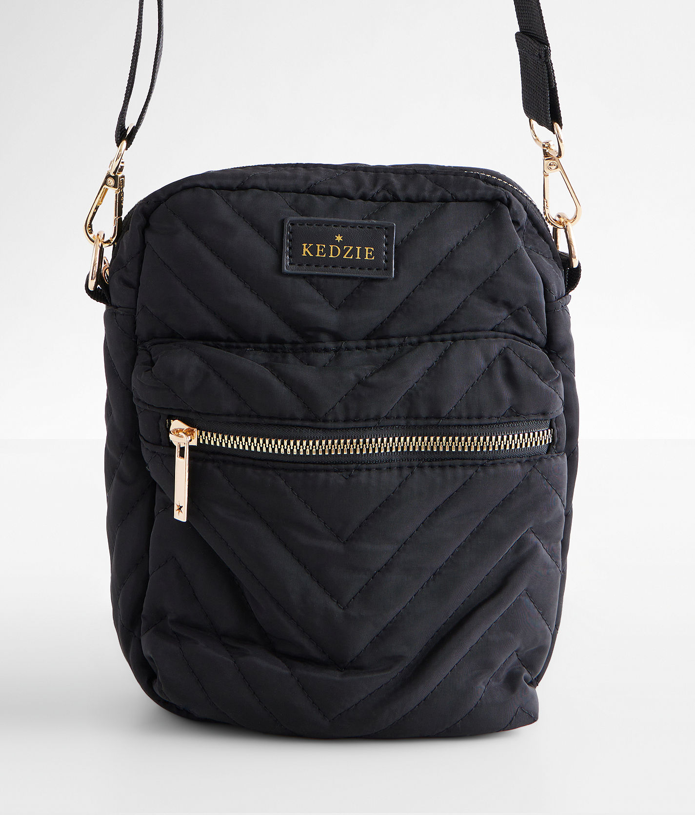 Kedzie Quilted Crossbody Purse - Women's Bags & Wallets in Black