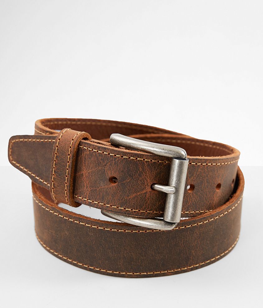 BKE Crazy Horse Leather Belt front view