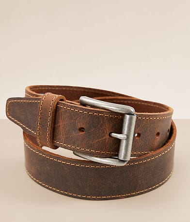 BKE Crazy Horse Leather Belt front view