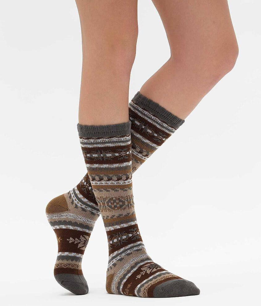 Legale Southwestern Boot Socks front view