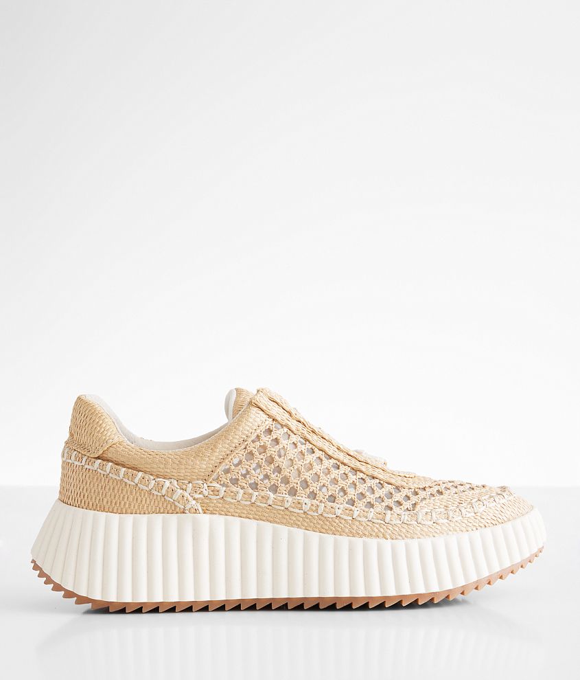 Dolce Vita Dolen Platform Raffia Sneaker front view