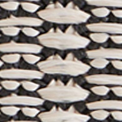 Black Natural Raffia