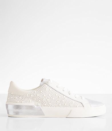 Dolce Vita Zina Pieced Low Top Leather Sneaker front view