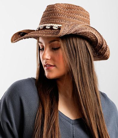 Scala&#8482; Western Straw Hat MISC_DETAIL_3