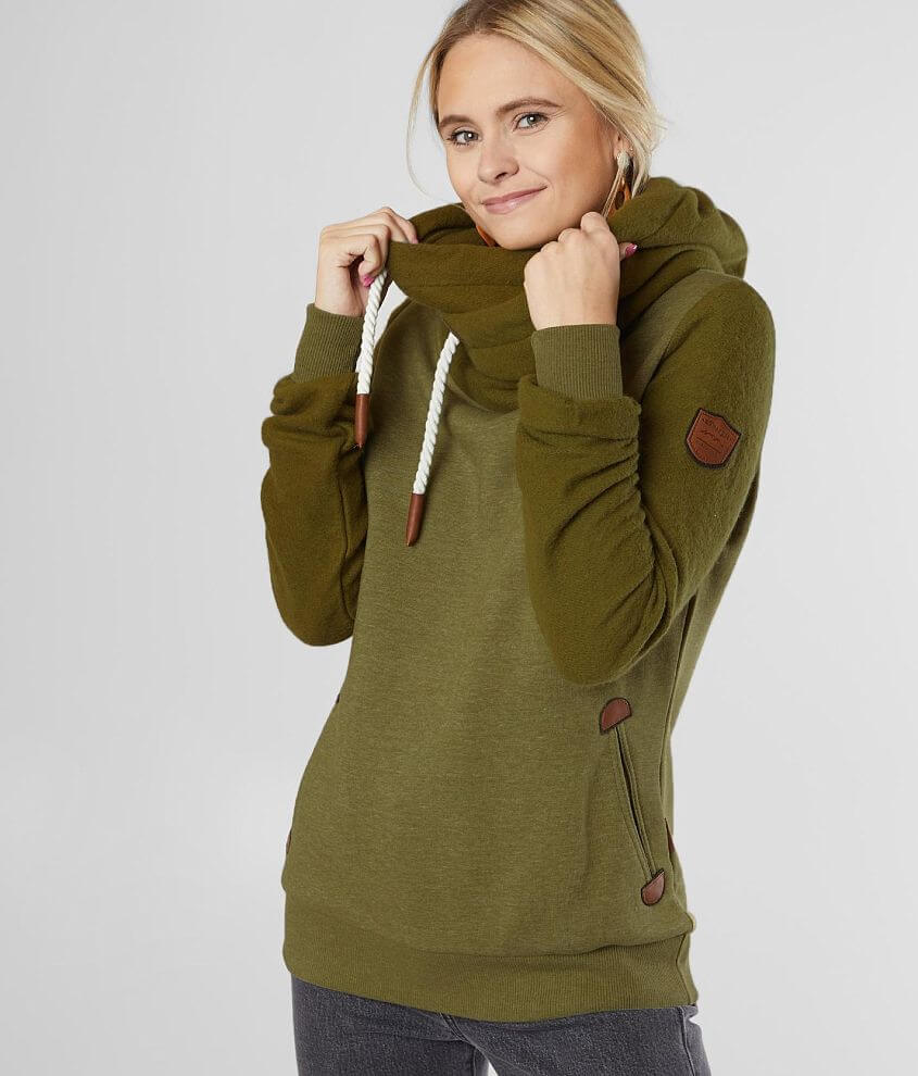 Wanakome Artemis Hooded Sweatshirt Women s Sweatshirts in Olive