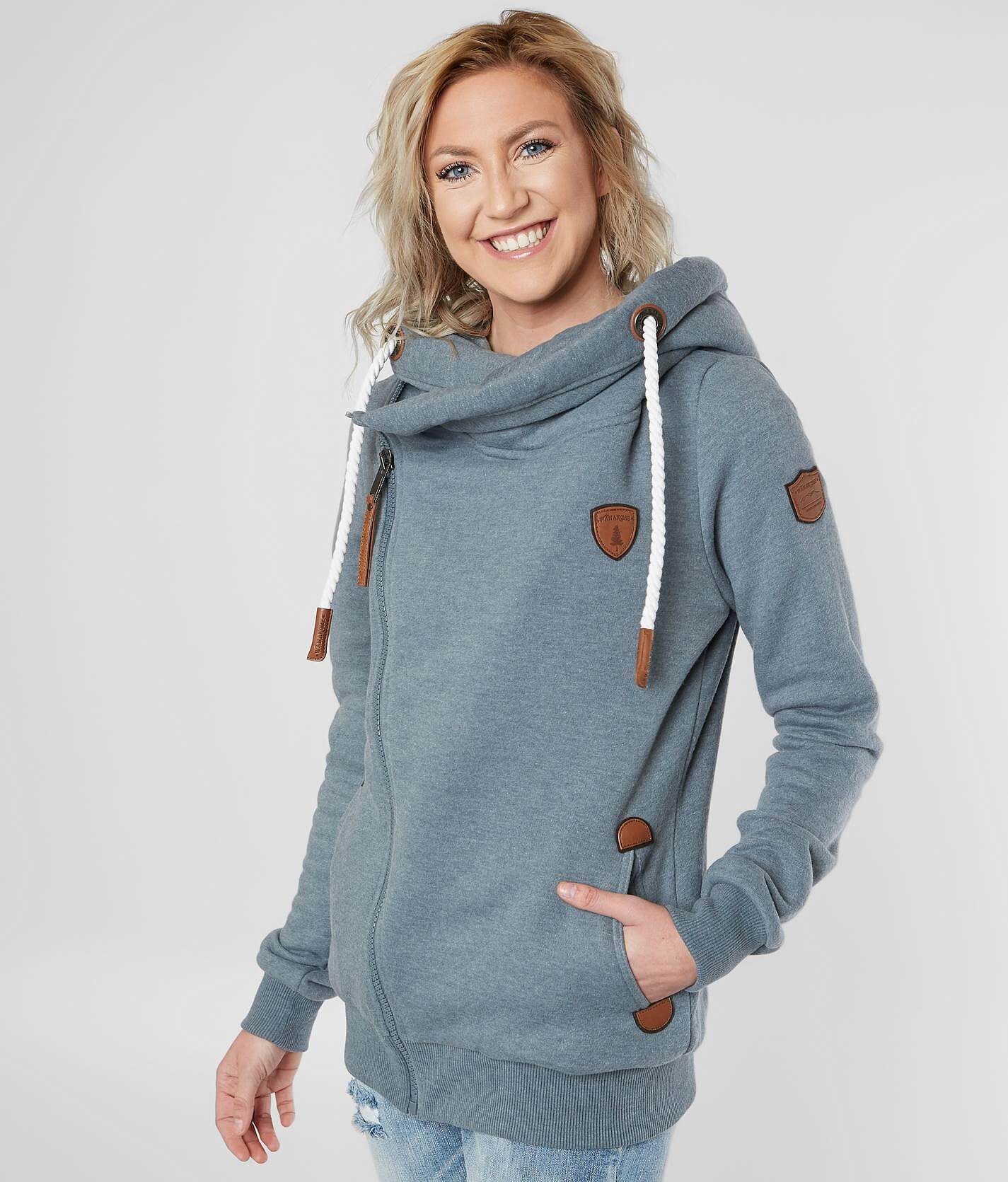 asymmetric hoodie women's