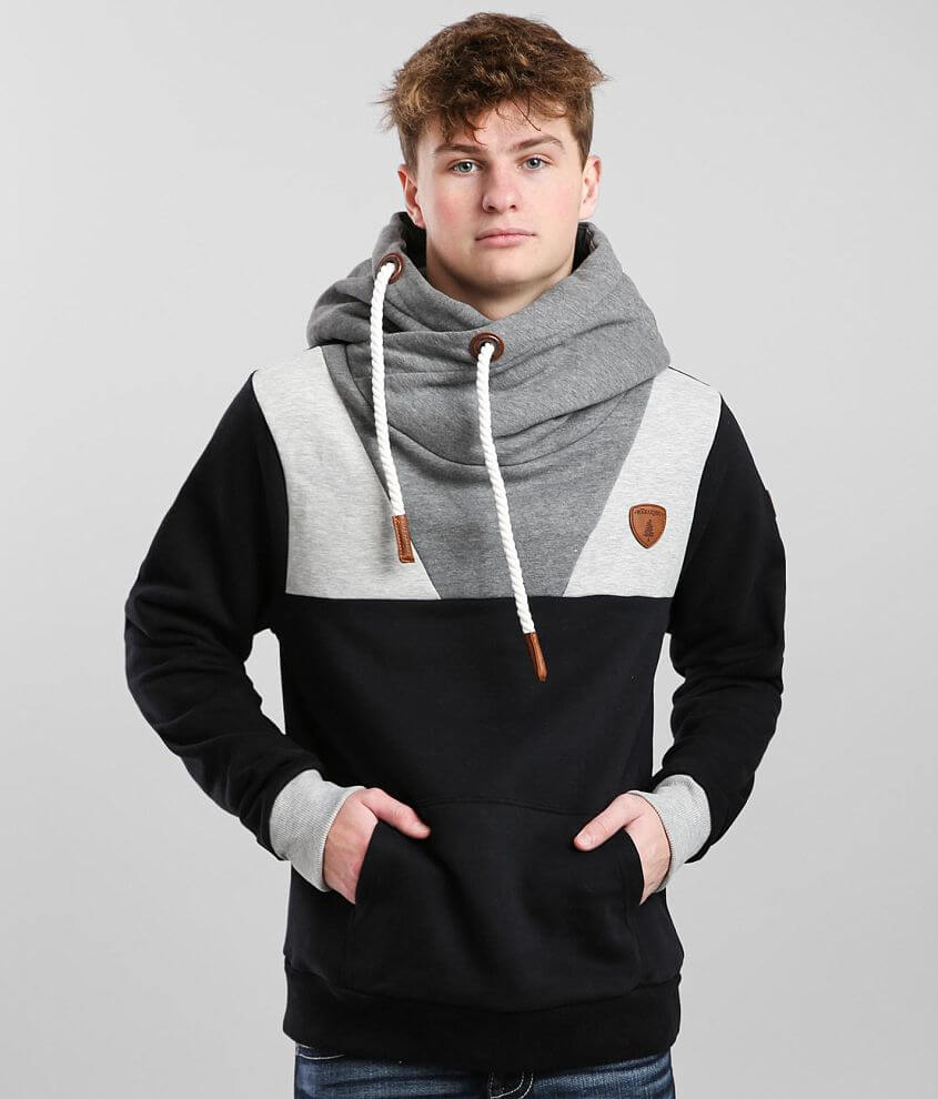 Wanakome Huck Hooded Sweatshirt front view