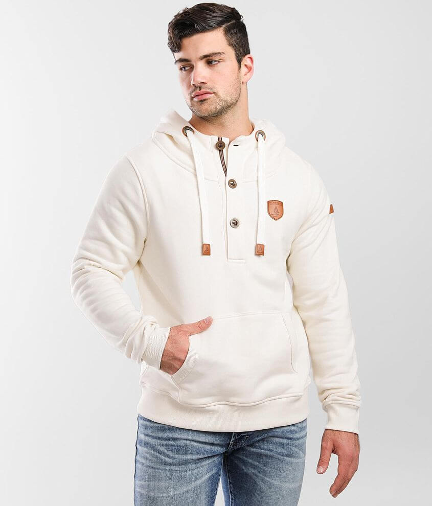 Wanakome Smallwood Hooded Henley Sweatshirt - Men's Sweatshirts in ...