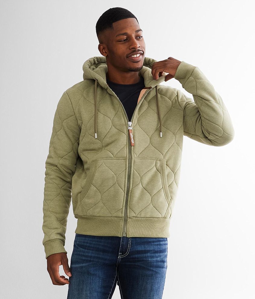 Wanakome Kingston Hooded Jacket - Men's Coats/Jackets in Khaki | Buckle