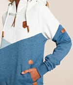 Wanakome Roxy Quarter Zip Hooded Sweatshirt - Women's Sweatshirts