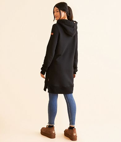 Wanakome Carmen Tunic Hooded Sweatshirt BACK
