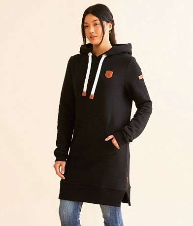 Wanakome Carmen Tunic Hooded Sweatshirt front view