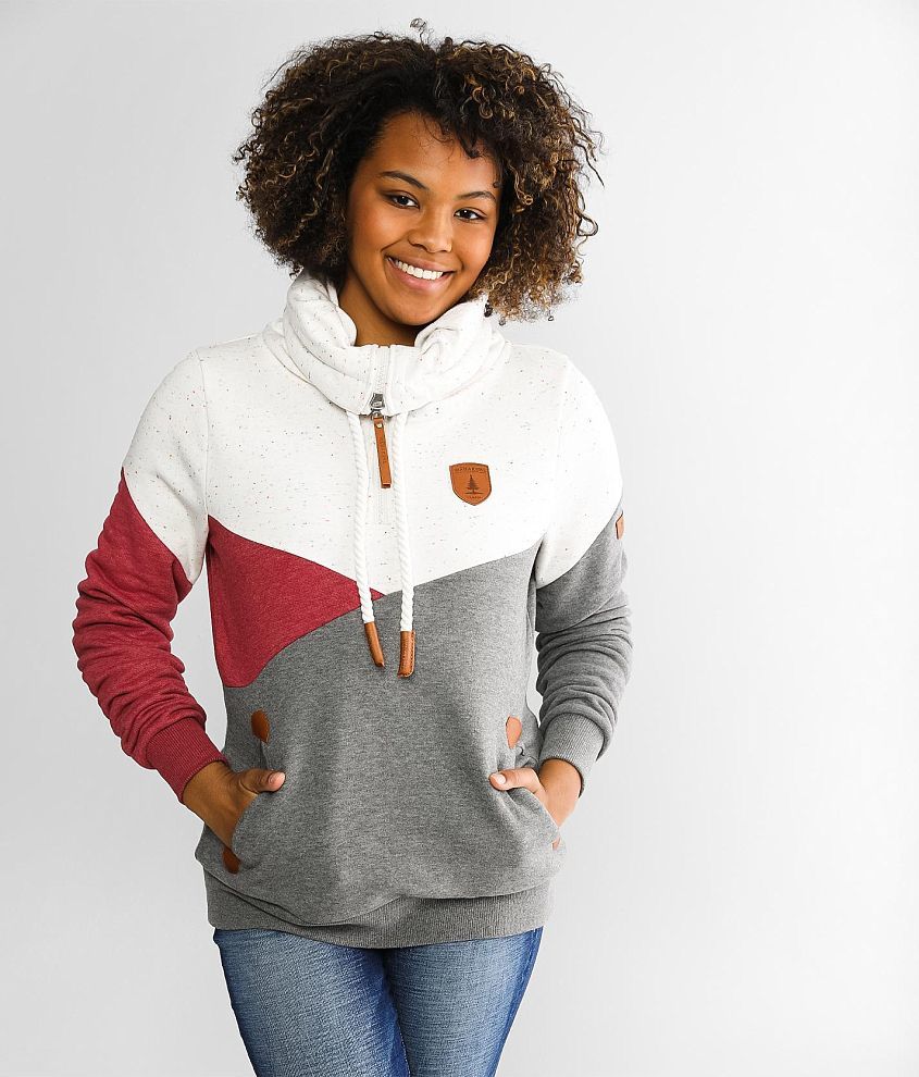 Hana*　0527 Wanakome Becky Quarter Zip Pullover - Women's Sweatshirts in