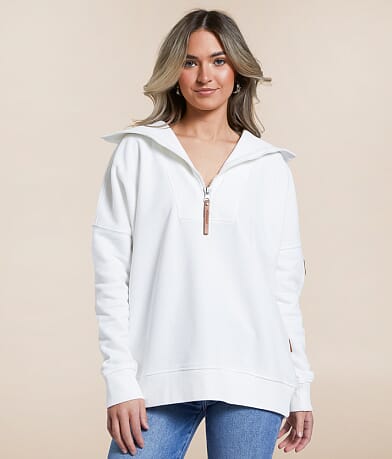 Wanakome Padma Half Zip Pullover FULL_LEFT_SIDE