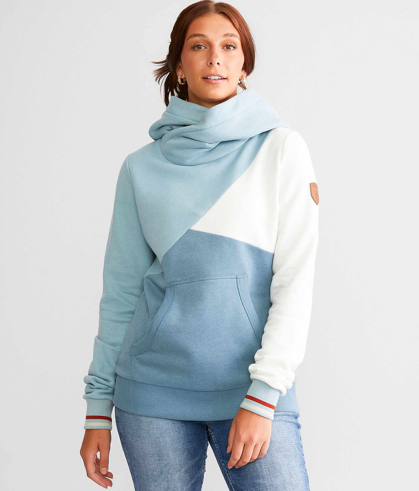 Wanakome Mika Hooded Sweatshirt - Women's Sweatshirts in Petrol 