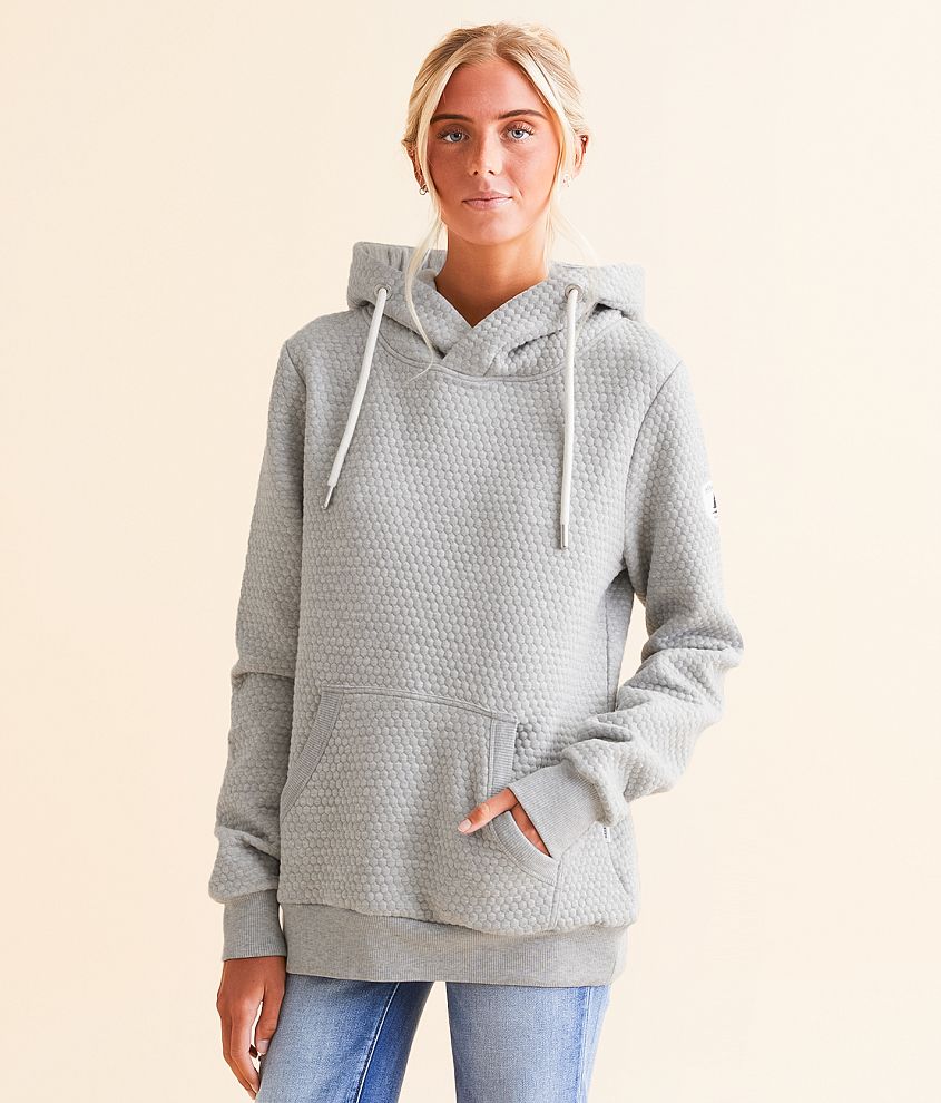 Wanakome Pixa Textured Hooded Sweatshirt front view