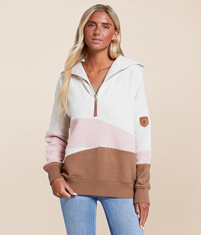 Wanakome Eevie Quarter Zip Pullover front view