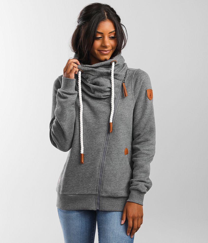 Cowl neck 2025 hoodie ladies