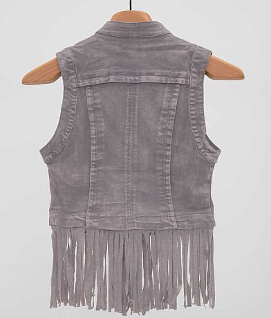 Double Zero Asymmetrical Zip Vest MISC_DETAIL_1