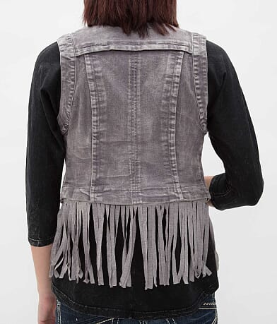 Double Zero Asymmetrical Zip Vest MISC_DETAIL_4