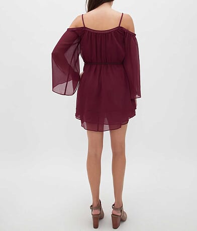 Double Zero Cold Shoulder Dress misc detail 2 view