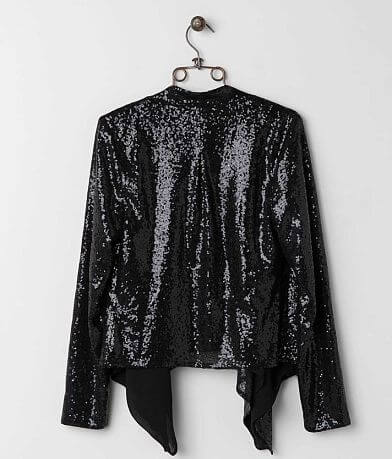 Double Zero Sequin Blazer BACK